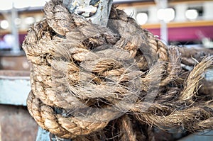 Old rope And Knot