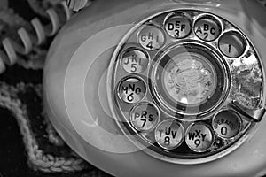 Old Rotary Dial Phone