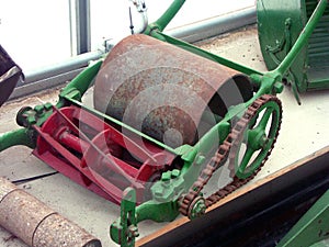 Old rotary lawnmower