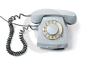 Old rotary telephone