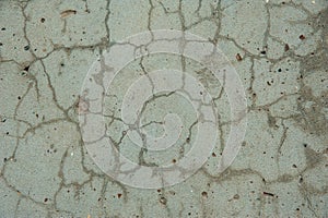 Old rough texture, gray concrete wall with cracks. Background, structure.