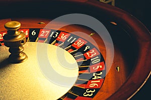 Old Roulette wheel
