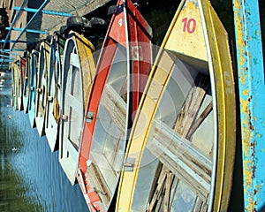 Old Row Boats