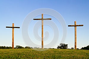 Old Rugged Cross and Horizon photo