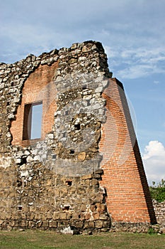 Old Ruin mixed with new Bricks, Panama City