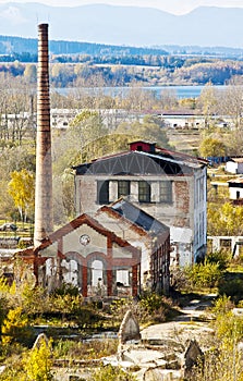 Old ruined factory