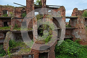 Old ruined houses