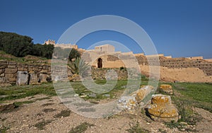 Old Ruins of Chellah or Sala Colonia in Rabat, Morocco