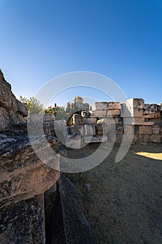 Old ruins of Kerameikos in Athens, Greece