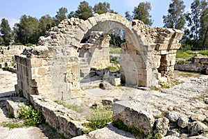 Old ruins from Paphos