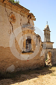 Old ruins of Sassia Monastery