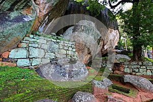 Old Ruins of Sigiriya Castle
