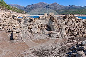 Old ruins of Vilarinho das Furnas photo