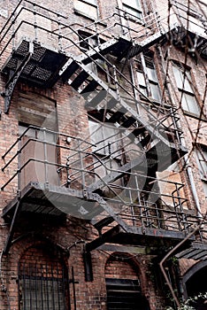 Old Run Down Abandoned old building in Manchester