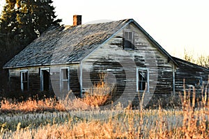 Old Run Down Farm House