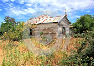 Old rundown country home in country Australia