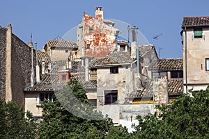 Old rundown houses - Cuenca - La Mancha - Spain