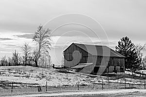 Old rural barn