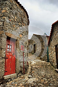Old rural village of Linhares da Beira photo