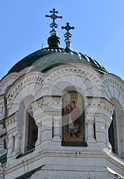 Old Russian Church in Astrakhan, Russia