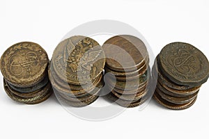 Old russian coins
