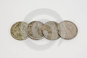 Old Russian coins, jubilee money