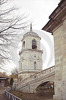 Old russian neogotic church photo