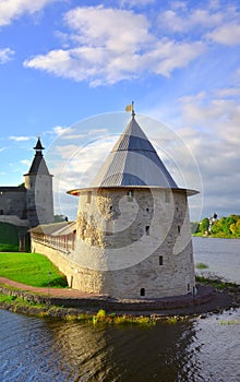 The Old Russian Pskov Kremlin