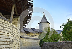 The Old Russian Pskov Kremlin