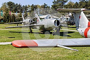 Old Russian Soviet Supersonic Military Plane Aircraft Fighter