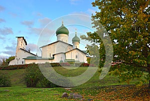 Old Russian temples of Pskov