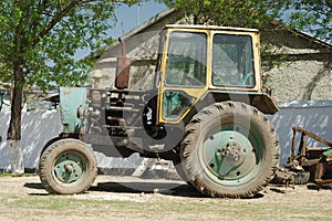 Old Russian Tractor