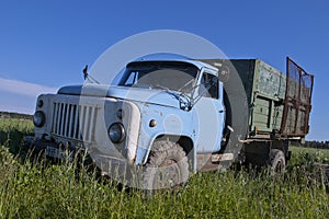 Old russian truck
