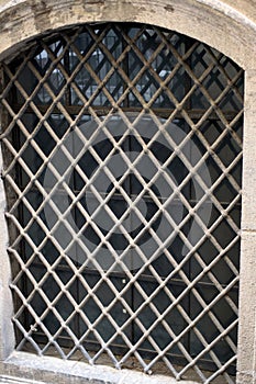 The old rust star iron floor pattern background