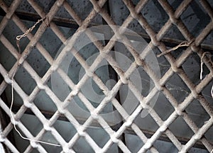 The old rust star iron floor pattern background