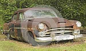 Old Rusted Automobile