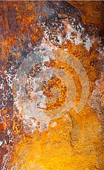 Old rusted metal texture background