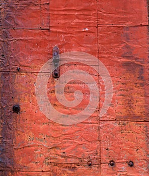 Old Rusted Steel Door