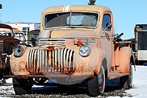 Old, Rusted Truck