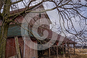 Old rustic barn.
