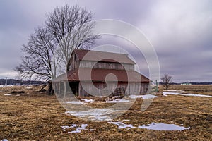 Old rustic barn.