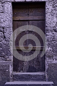 Old rustic door