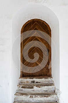 Old rustic door