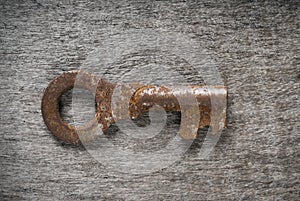 Old rustic key