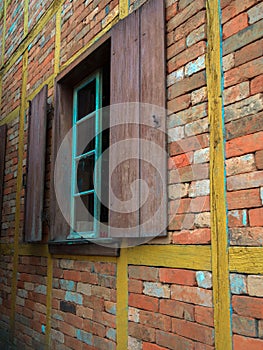 Old rustic window