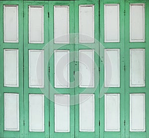 Old rustic wooden doors