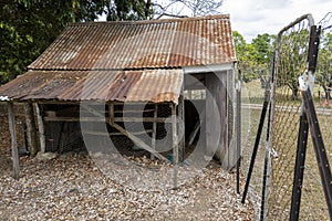 Old Rusting Chicken Run