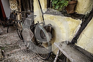 Old rusty bike