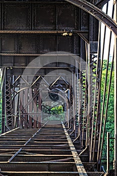 Old rusty bridge