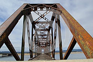 Old rusty bridge